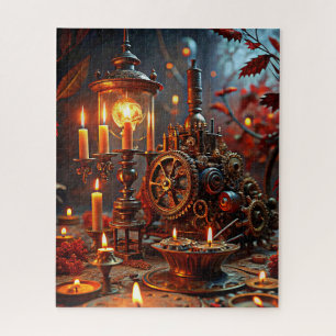 Oude Chinese kunstpuzzel Legpuzzel