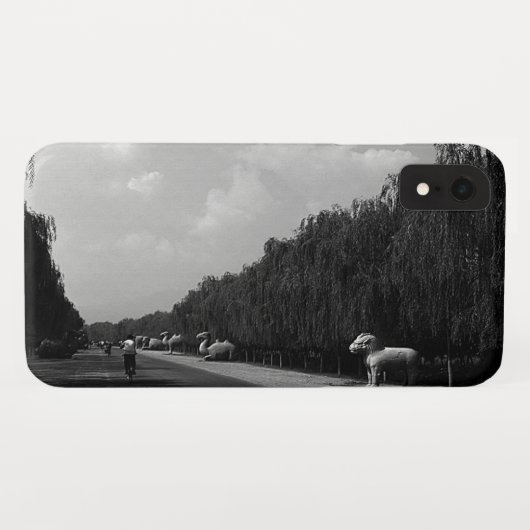 Oude Chinese Pekin mooie laan ming tombes Case-Mate iPhone Case (Achterkant (horizontaal))