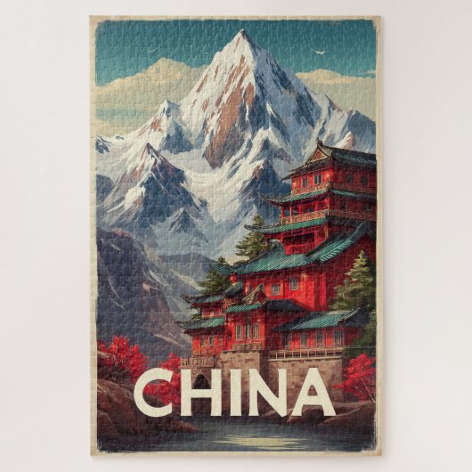 Oude Chinese Puzzel (Verticaal)