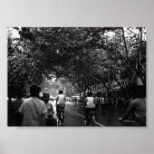 Oude Chinese Shanghai straat Poster (Voorkant)