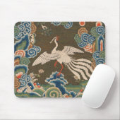 Oude Chinese vogel kunstwerk tapijt feniks Muismat (Met muis)