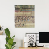 Oude Chinezen die wachten op onderzoek Poster (Thuiskantoor)