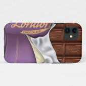 Oude Chocoladereep Uitgepakt Case-Mate iPhone Case (Achterkant (horizontaal))