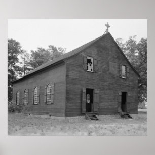 Oude Christelijke Kerk Poster
