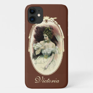 Oude Christy Girl, Antieke Bruidsportret Case-Mate iPhone Case