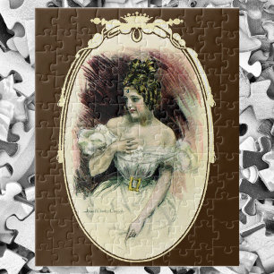 Oude Christy Girl, Antieke Bruidsportret Legpuzzel