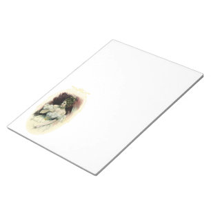 Oude Christy Girl, Antieke Bruidsportret Notitieblok