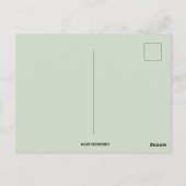 Oude Chrysanten en een Pasen Groet Briefkaart (Achterkant)