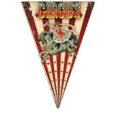 Oude Circusbanner Vlaggetjes (Derde vlag)