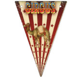 Oude Circusbanner Vlaggetjes (Tweede vlag)