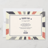 Oude circusfoto bedankkaart (Achterkant)