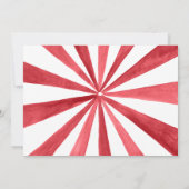 Oude Circustent Foto Verjaardag Bedankt (Achterkant)