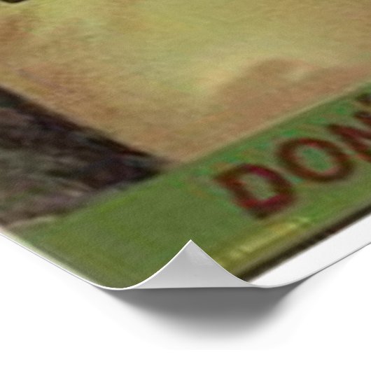  oude Cirtusbonbonkratenlabels Poster (Hoek)