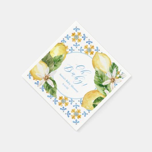 Oude citroen douche servetten (Hoek)