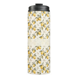Oude Citroenbloesem – Elegante Botanische Citroen Thermosbeker
