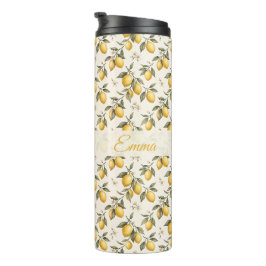 Oude Citroenbloesem – Elegante Botanische Citroen Thermosbeker