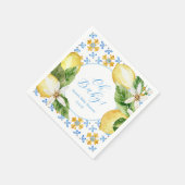 Oude citroendouche servetten (Hoek)