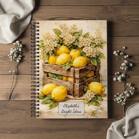 Oude Citroenkruk Notitieboek