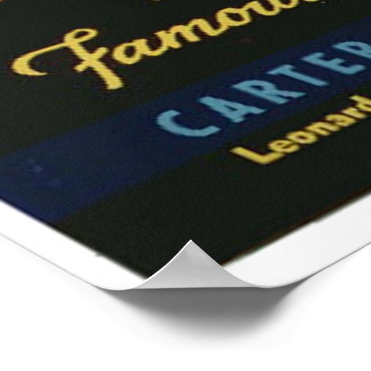  oude citrusvruchtensoormerken poster (Hoek)