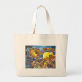 Oude CIty Grote Tote Bag (Voorkant)