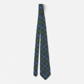 Oude Clan Muir Tartan Stropdas (Achterkant)