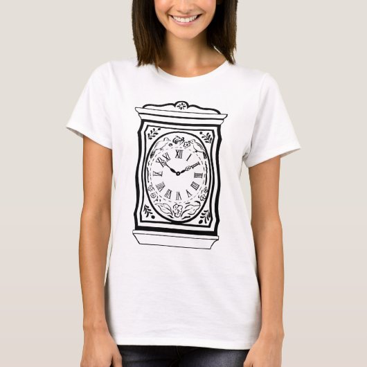 Oude Clockface. T-shirt (Voorkant)