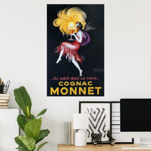 Oude Cognac Poster (Thuiskantoor)