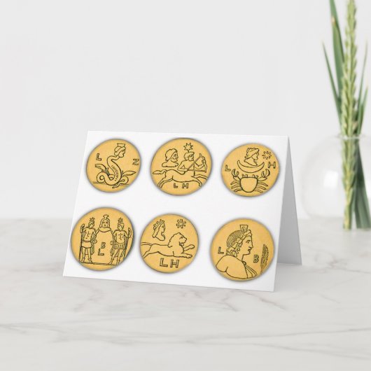Oude Coins Kaart (Voorkant)