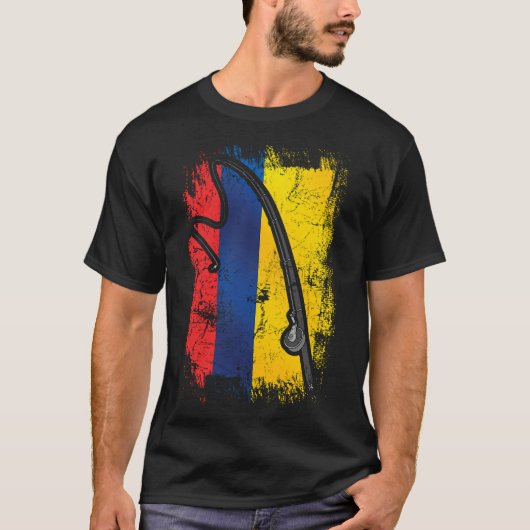 Oude Colombia Vissen T-shirt (Voorkant)