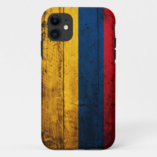 Oude Colombiaanse vlag Case-Mate iPhone Case (Achterkant)