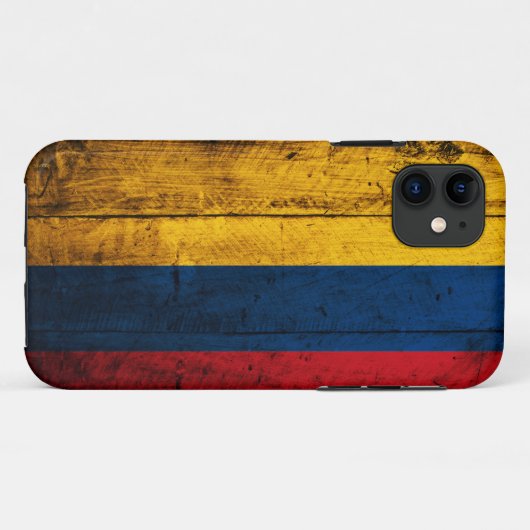 Oude Colombiaanse vlag Case-Mate iPhone Case (Achterkant (horizontaal))