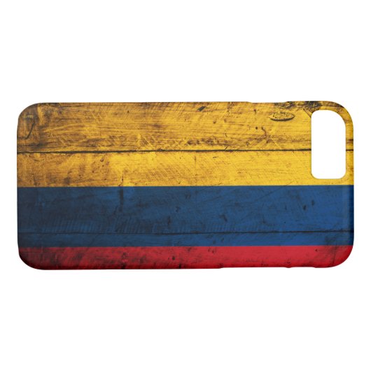Oude Colombiaanse vlag Case-Mate iPhone Case (Achterkant (Horizontaal))