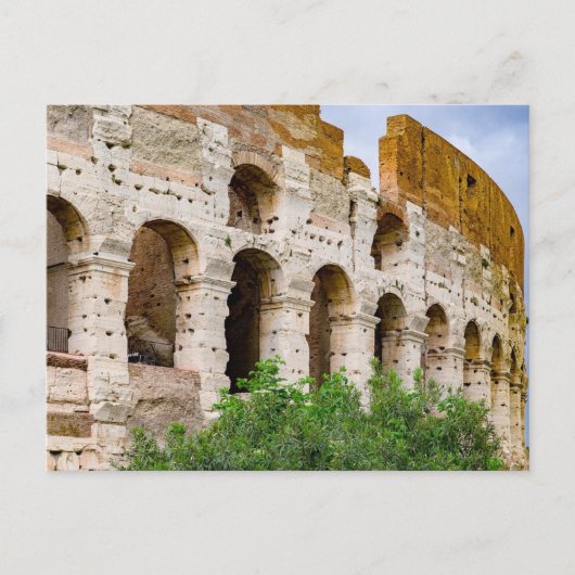 Oude Colosseum-ruïnes in Rome, Italië Briefkaart (Voorkant)