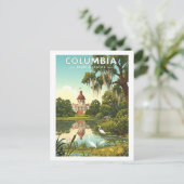 Oude Columbia South Carolina Briefkaart (Staand voorkant)
