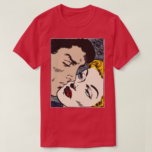 Oude comics Romance T-shirt (Design voorkant)