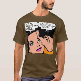 Oude ComicsVintageRomance T-shirt