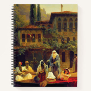 Oude Constantinopel Ottomaanse Architectuur Fijne Notitieboek