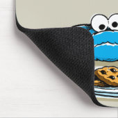 Oude Cookie Monster Bord met Koekjes Muismat (Hoek)