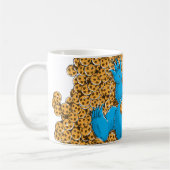 Oude Cookie Monster en koekjes Koffiemok (Links)