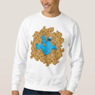 Oude Cookie Monster en koekjes Trui