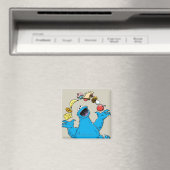 Oude Cookie Monster Jongleeract Magneet (Insitu (Vaatwasser))