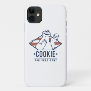 Oude Cookie Monster voor President Case-Mate iPhone Case
