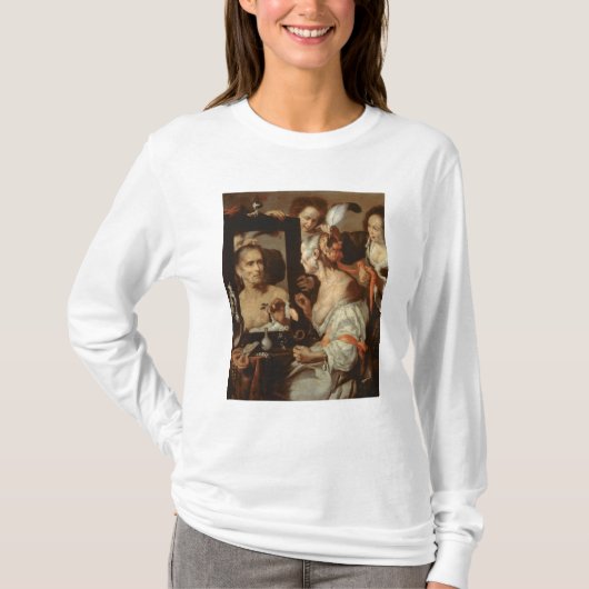 Oude coquette t-shirt (Voorkant)