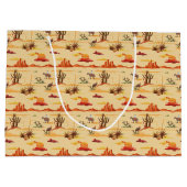 Oude country western cowboy  groot cadeauzakje (Achterkant)
