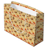 Oude country western cowboy  groot cadeauzakje (Achterkant Gekanteld)