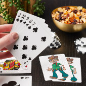 Oude Cowboy Pokerkaarten