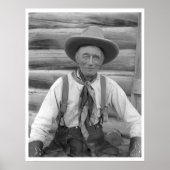 Oude cowboy poster (Voorkant)