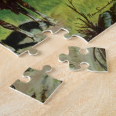 Oude Cowboy, Veeboer op de Boerderij Legpuzzel (Zijkant)