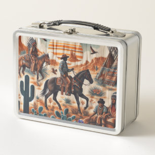 Oude Cowboys En Indianen Stof
