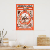 Oude Cowgirl Rodeo Poster Pendleton Western (Keuken)